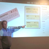 Thumbnail for Pointing Gesture Based User Interaction of Tool Supported Brainstorming Meetings